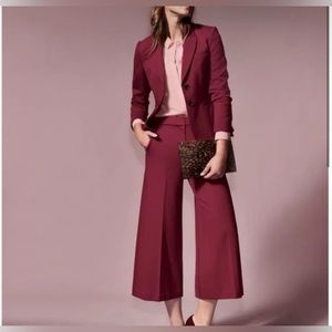 Boden Hampshire Ponte Wide Leg Cullotes